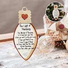 Laden Sie das Bild in den Galerie-Viewer, Weihnachten Freundschaft Anhänger Geschenk