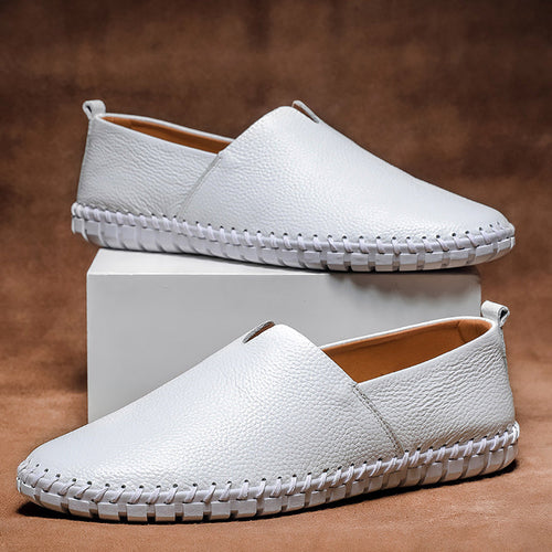 Jack Washington Minimal-Loafer aus echtem Leder