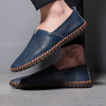 Laden Sie das Bild in den Galerie-Viewer, Jack Washington Minimal-Loafer aus echtem Leder