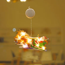 Laden Sie das Bild in den Galerie-Viewer, WEIHNACHTSVERKAUF🎄Weihnachten Fenster Dekorative Saugnapf Lichter