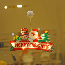 Laden Sie das Bild in den Galerie-Viewer, WEIHNACHTSVERKAUF🎄Weihnachten Fenster Dekorative Saugnapf Lichter