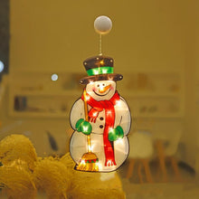 Laden Sie das Bild in den Galerie-Viewer, WEIHNACHTSVERKAUF🎄Weihnachten Fenster Dekorative Saugnapf Lichter