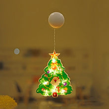 Laden Sie das Bild in den Galerie-Viewer, WEIHNACHTSVERKAUF🎄Weihnachten Fenster Dekorative Saugnapf Lichter