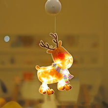 Laden Sie das Bild in den Galerie-Viewer, WEIHNACHTSVERKAUF🎄Weihnachten Fenster Dekorative Saugnapf Lichter