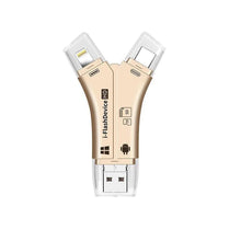 Laden Sie das Bild in den Galerie-Viewer, 4-in-1 iFlash Drive Kartenleser