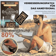 Laden Sie das Bild in den Galerie-Viewer, Aufkleber zur Signalverbesserung für Handy - Signalverstärker