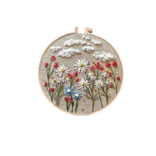 Laden Sie das Bild in den Galerie-Viewer, Stickrahmen-Blumen-Kit für Anfänger
