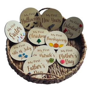 💓Baby Meilenstein-Schilder-Set (10 Stück)💓