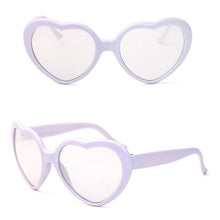 Laden Sie das Bild in den Galerie-Viewer, Große übergroße herzförmige Sonnenbrille für Frauen
