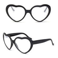 Laden Sie das Bild in den Galerie-Viewer, Große übergroße herzförmige Sonnenbrille für Frauen