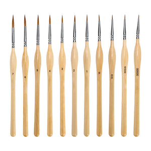 🎨Weiches Strapazierfähiges Umrisspinsel-Set🎨