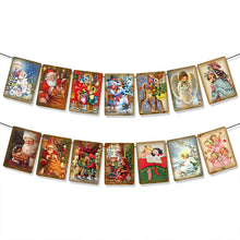 Laden Sie das Bild in den Galerie-Viewer, 🎅🚩Weihnachtsbanner im Vintage-Stil🎅