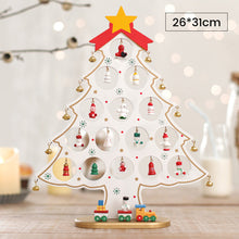 Laden Sie das Bild in den Galerie-Viewer, DIY Weihnachtsbaum-Set aus Holz