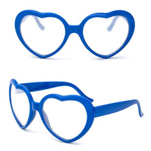 Laden Sie das Bild in den Galerie-Viewer, Große übergroße herzförmige Sonnenbrille für Frauen