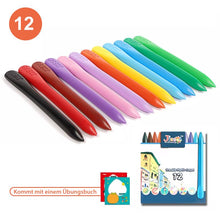 Laden Sie das Bild in den Galerie-Viewer, 🌈Plastikpinsel Set für Kinder mit Übungsbuch🌼