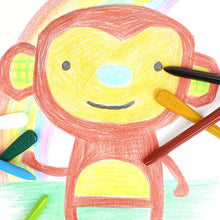 Laden Sie das Bild in den Galerie-Viewer, 🌈Plastikpinsel Set für Kinder mit Übungsbuch🌼