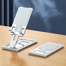Laden Sie das Bild in den Galerie-Viewer, Faltbarer tragbarer Handyhalter aus Aluminiumlegierung