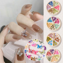 Laden Sie das Bild in den Galerie-Viewer, Nail Art Miniatur-Schmetterling