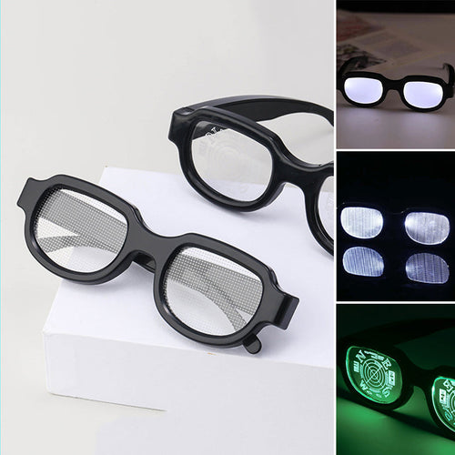 👓LED leuchtende Brillen👓