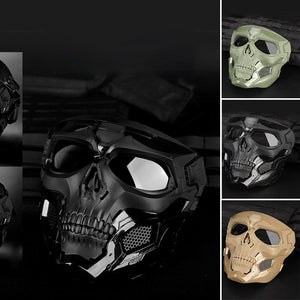 💀Totenkopf Horror Helmmaske💀