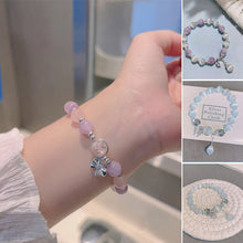 Laden Sie das Bild in den Galerie-Viewer, Imitation Katzenauge Kristall Schmetterling Armband