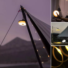 Laden Sie das Bild in den Galerie-Viewer, Multifunktionales tragbares Campinglicht (10m)