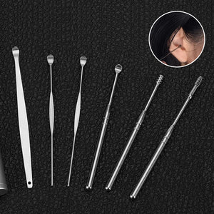 Ohrpickwerkzeug-Set aus Edelstahl