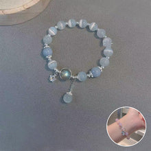 Laden Sie das Bild in den Galerie-Viewer, Imitation Katzenauge Kristall Schmetterling Armband