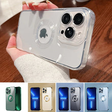 Laden Sie das Bild in den Galerie-Viewer, Handyhülle mit Metallring Hülle für iPhone