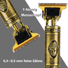 Laden Sie das Bild in den Galerie-Viewer, 🎁Vintage Ölkopf Farbverlauf Gravur elektrischen Haarschneider