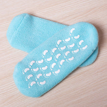 Laden Sie das Bild in den Galerie-Viewer, Feuchtigkeitsspendende Socken mit Gelfutter für die Fußpflege