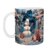 Laden Sie das Bild in den Galerie-Viewer, ☃️Weihnachtliche 3D-Tasse aus Keramik