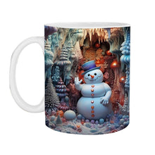Laden Sie das Bild in den Galerie-Viewer, ☃️Weihnachtliche 3D-Tasse aus Keramik